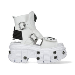 New Rock - Metallic Ankle Boot M-BIOS106-V8