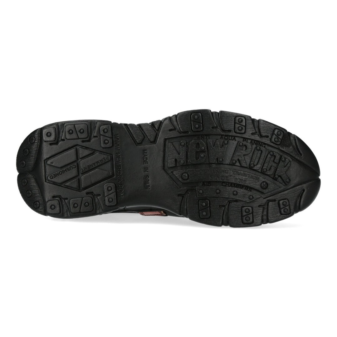 New Rock - Metallic Ankle Boot M-DIAMOND106-C10