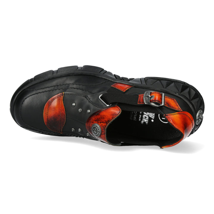 New Rock - Metallic Ankle Boot M-DIAMOND106-C10