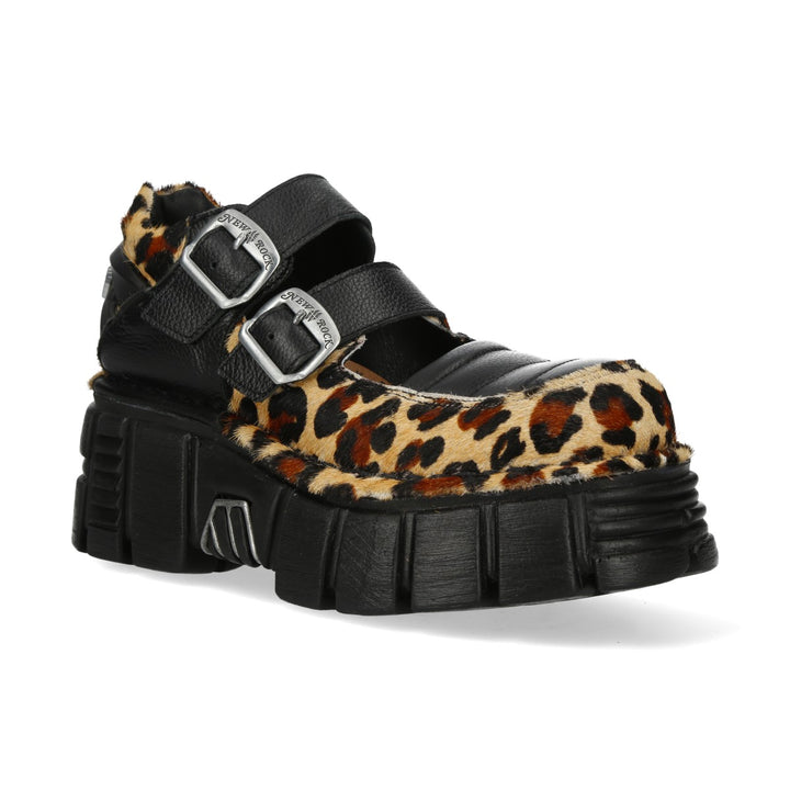 New Rock – Metallic Collection Leather Boot M-MET059-C1