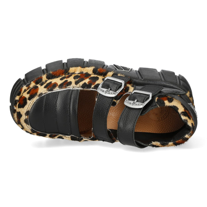 New Rock – Metallic Collection Leather Boot M-MET059-C1