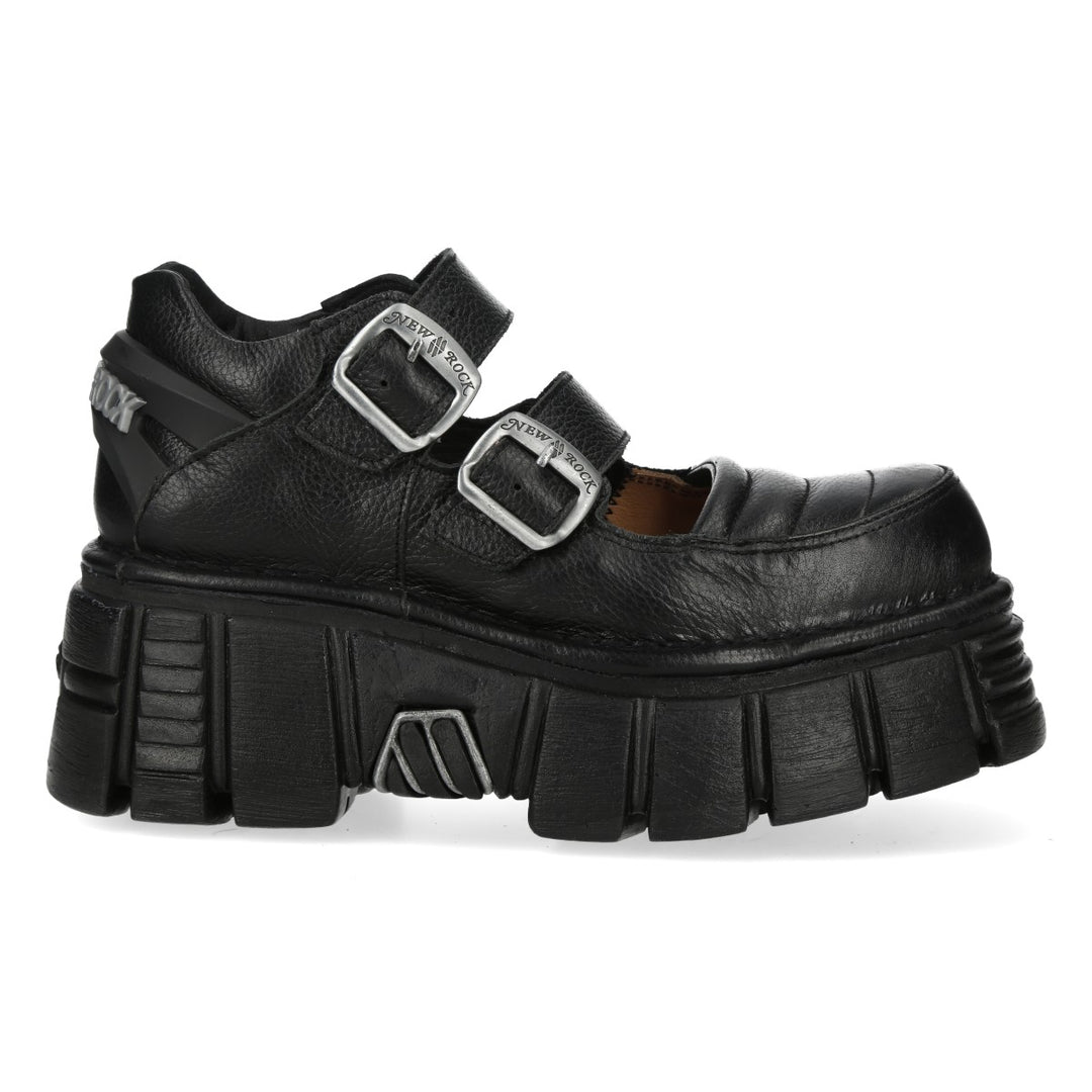 New Rock – Metallic Collection Leather Boot M-MET059-C2