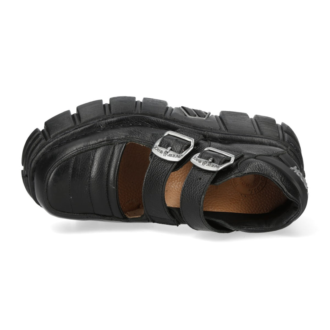 New Rock – Metallic Collection Leather Boot M-MET059-C2