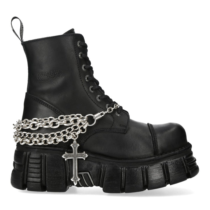 New Rock – Metallic Collection Military Ankle Boot M-MILI083H-C1