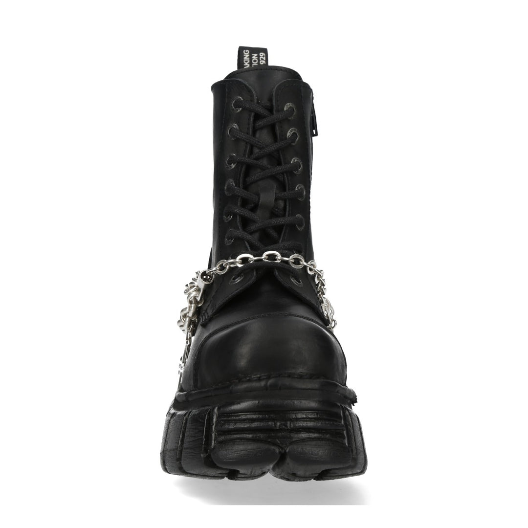 New Rock – Metallic Collection Military Ankle Boot M-MILI083H-C1