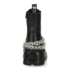 New Rock – Metallic Collection Military Ankle Boot M-MILI083H-C1