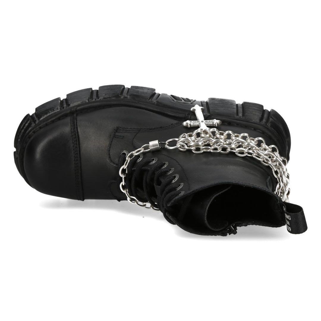 New Rock – Metallic Collection Military Ankle Boot M-MILI083H-C1