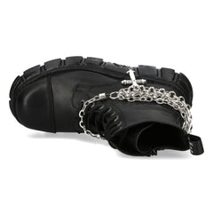 New Rock – Metallic Collection Military Ankle Boot M-MILI083H-C1