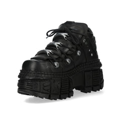 New Rock - Metallic Ankle Boot M-OVERZ106-C1