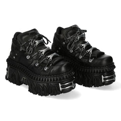 New Rock - Metallic Ankle Boot M-OVERZ106-C3