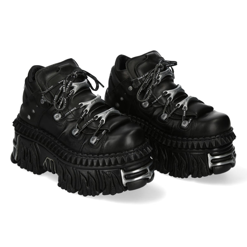 New Rock - Metallic Ankle Boot M-OVERZ106-C3