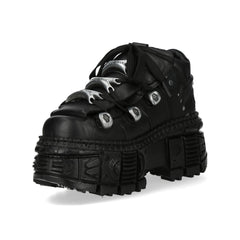 New Rock - Metallic Ankle Boot M-OVERZ106B-C1