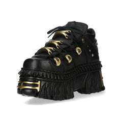 New Rock - Metallic Ankle Boot M-OVERZ106B-C4