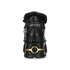 New Rock - Metallic Ankle Boot M-OVERZ106B-C4
