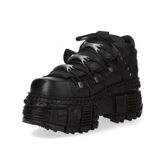 New Rock - Metallic Ankle Boot M-OVERZ106NR-C1