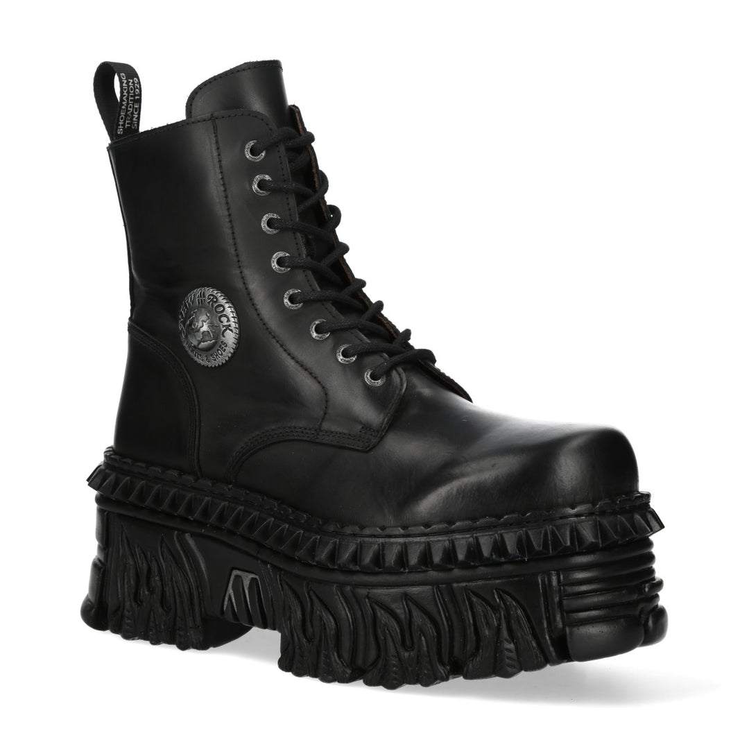 New Rock – Metallic Collection Leather Boot M-OVERZTANK001-C2