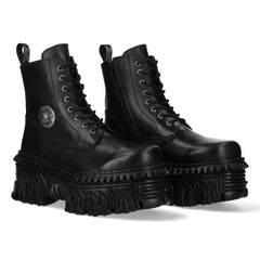New Rock – Metallic Collection Leather Boot M-OVERZTANK001-C2