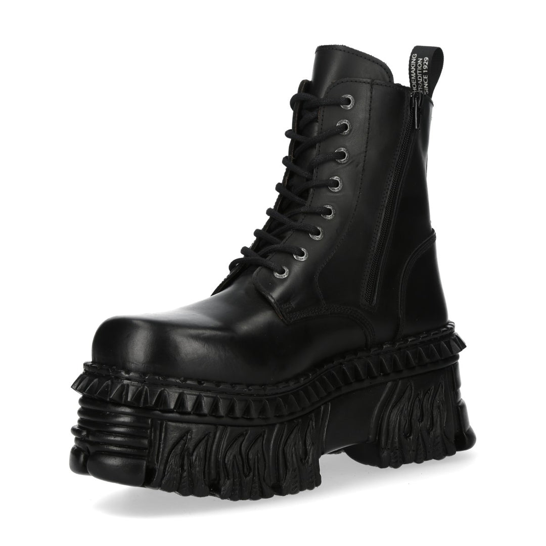 New Rock – Metallic Collection Leather Boot M-OVERZTANK001-C2