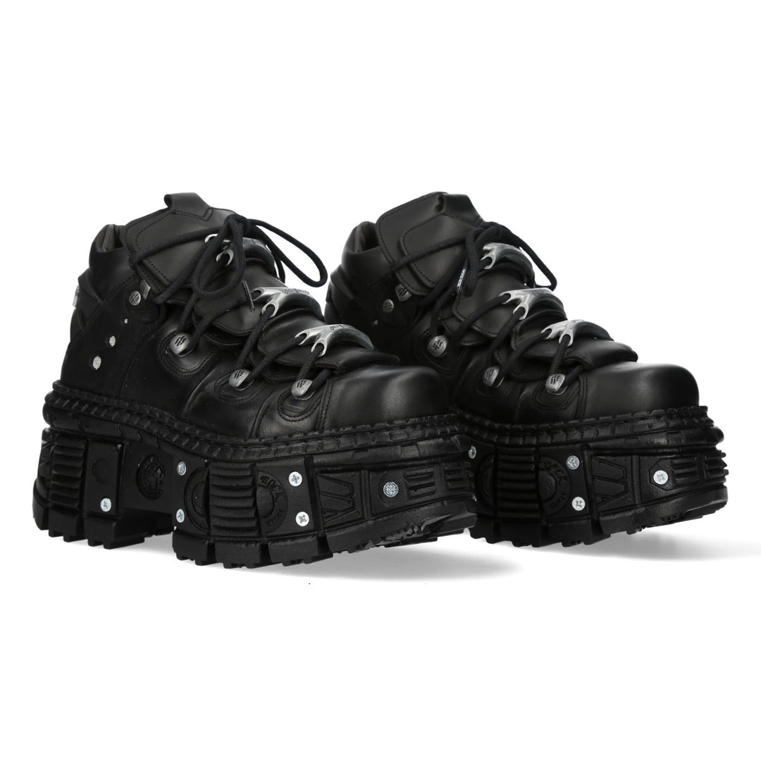 New Rock - Metallic Ankle Boot M-OVERZTANK106-C1