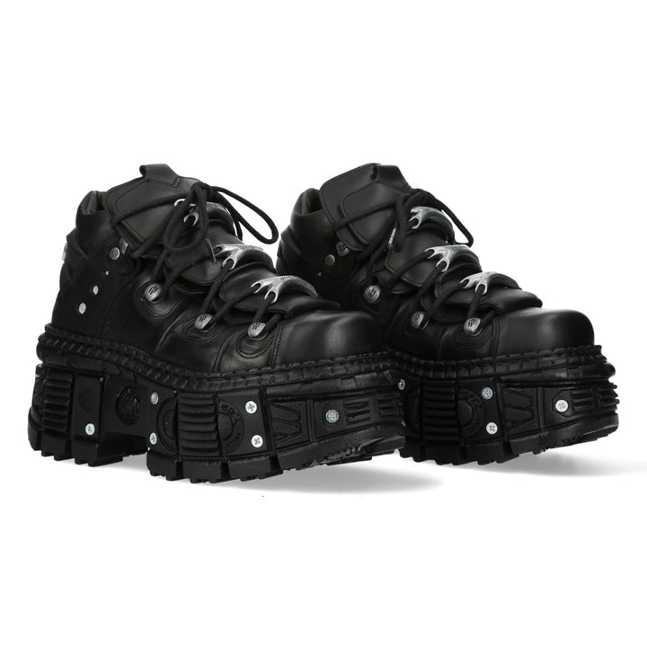 New Rock - Metallic Ankle Boot M-OVERZTANK106-C1