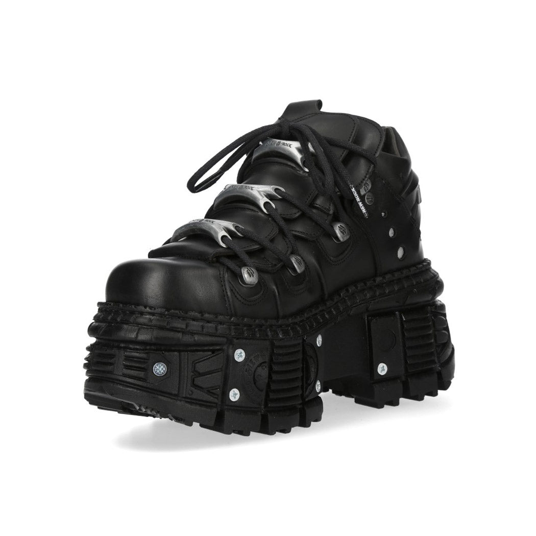 New Rock - Metallic Ankle Boot M-OVERZTANK106-C1