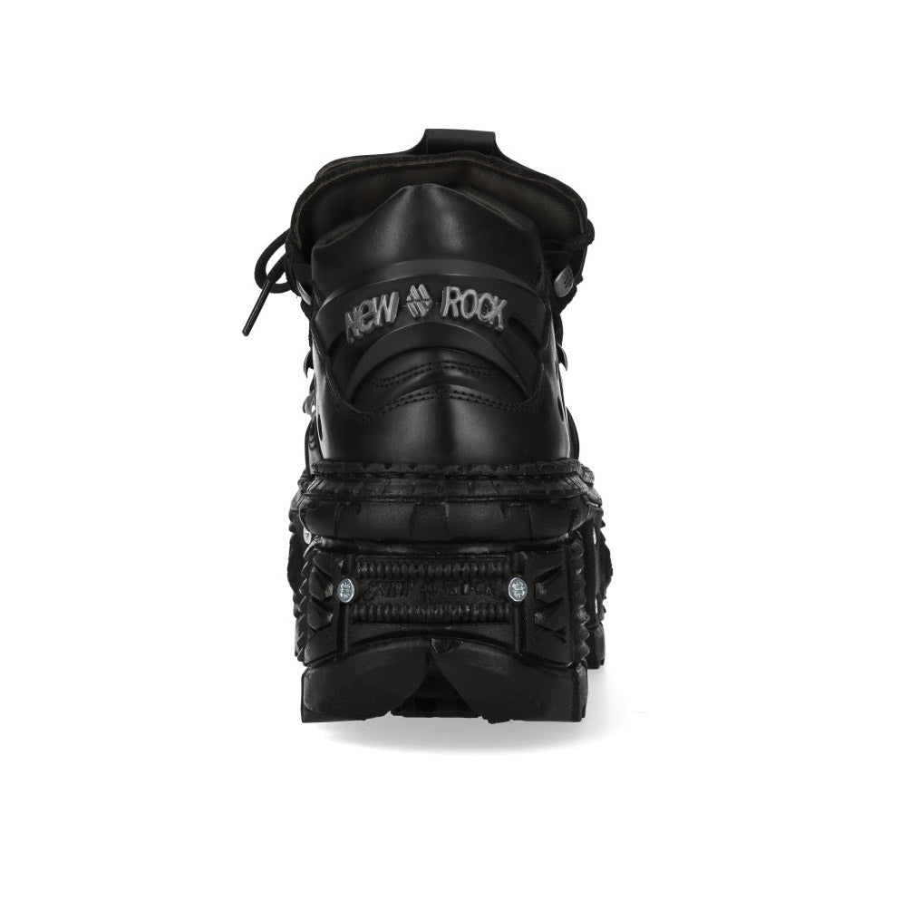 New Rock - Metallic Ankle Boot M-OVERZTANK106-C1