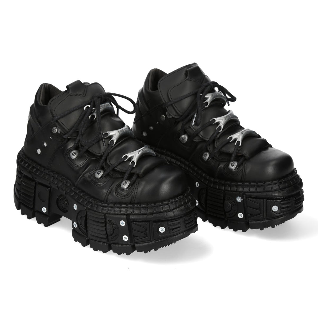 New Rock - Metallic Ankle Boot M-OVERZTANK106-C1