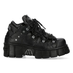 New Rock - Metallic Ankle Boot M-OVERZTANK106-C5