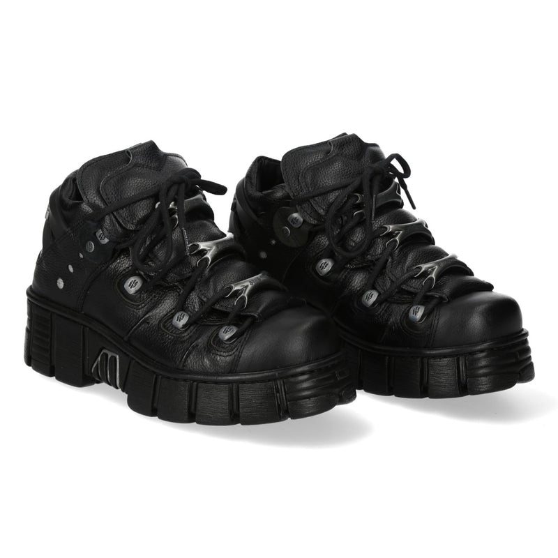 New Rock - Metallic Ankle Boot M-OVERZTANK106-C5