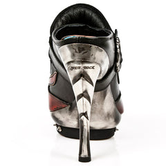 New Rock - Punk Platform Boot M-PUNK032-C4 Flame detail