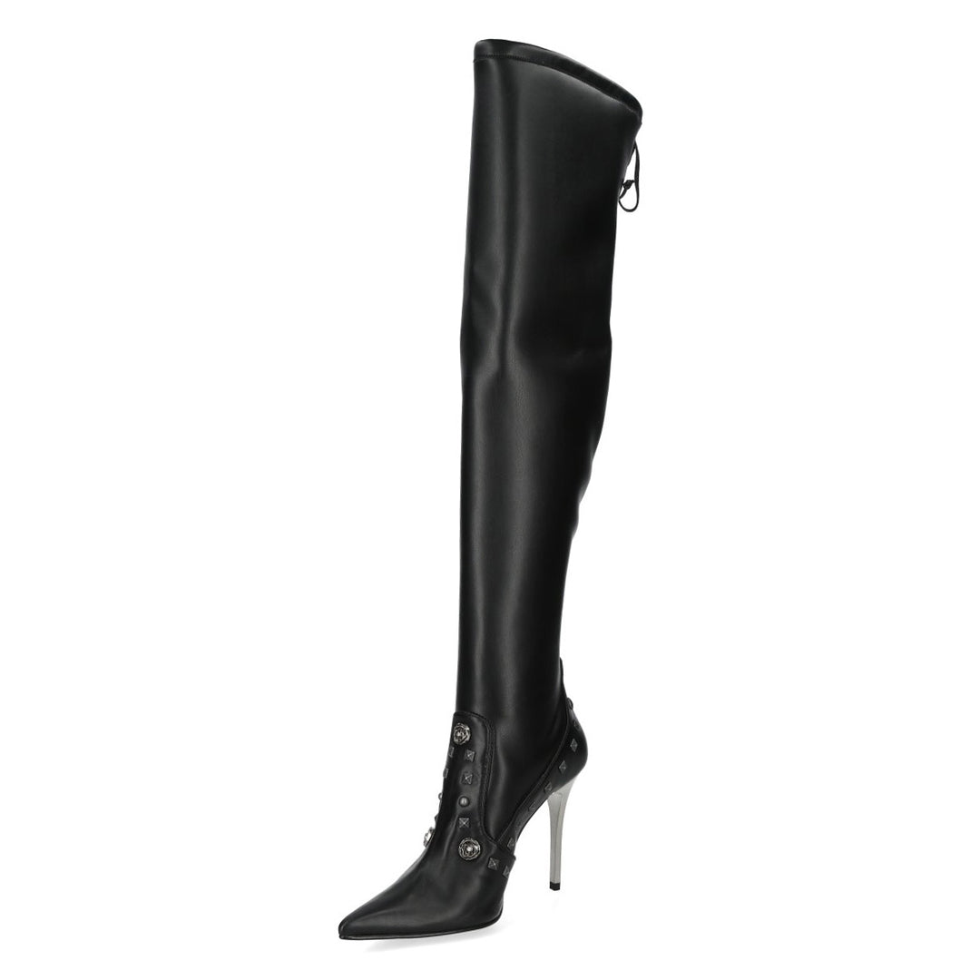 New Rock - Queen Heeled Boot M-QUEEN004-S1