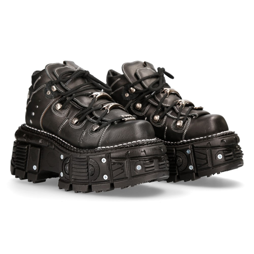 New Rock - Metallic Ankle Boot M-TANK106-C4