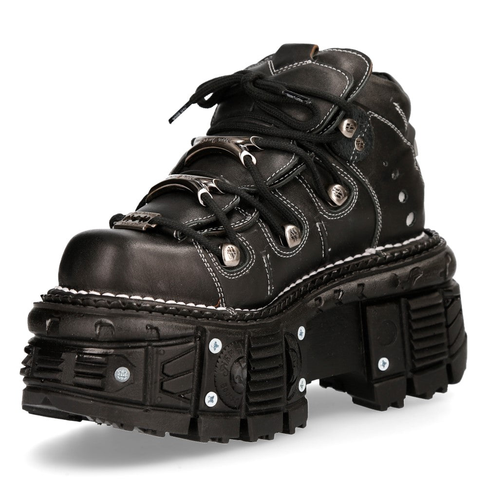 New Rock - Metallic Ankle Boot M-TANK106-C4