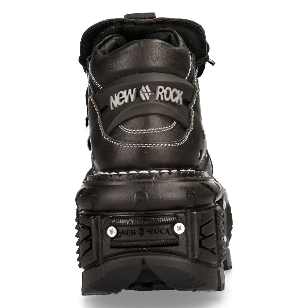 New Rock - Metallic Ankle Boot M-TANK106-C4