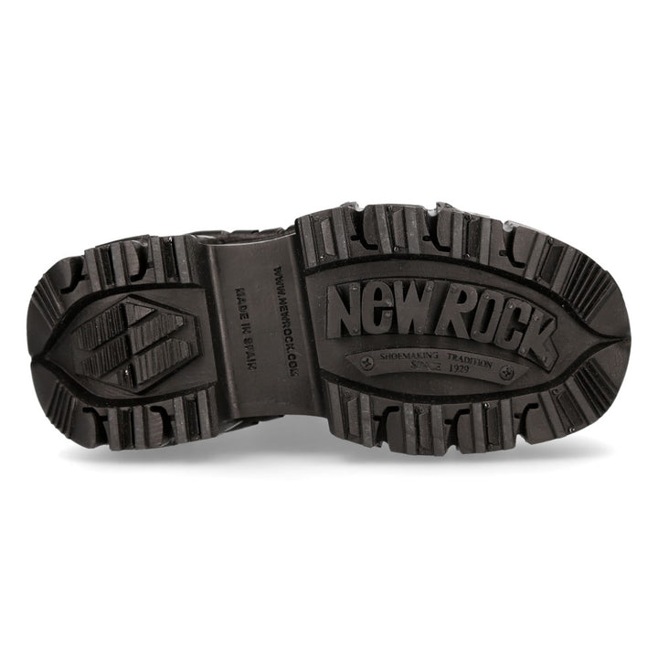 New Rock - Metallic Ankle Boot M-TANK106-C4