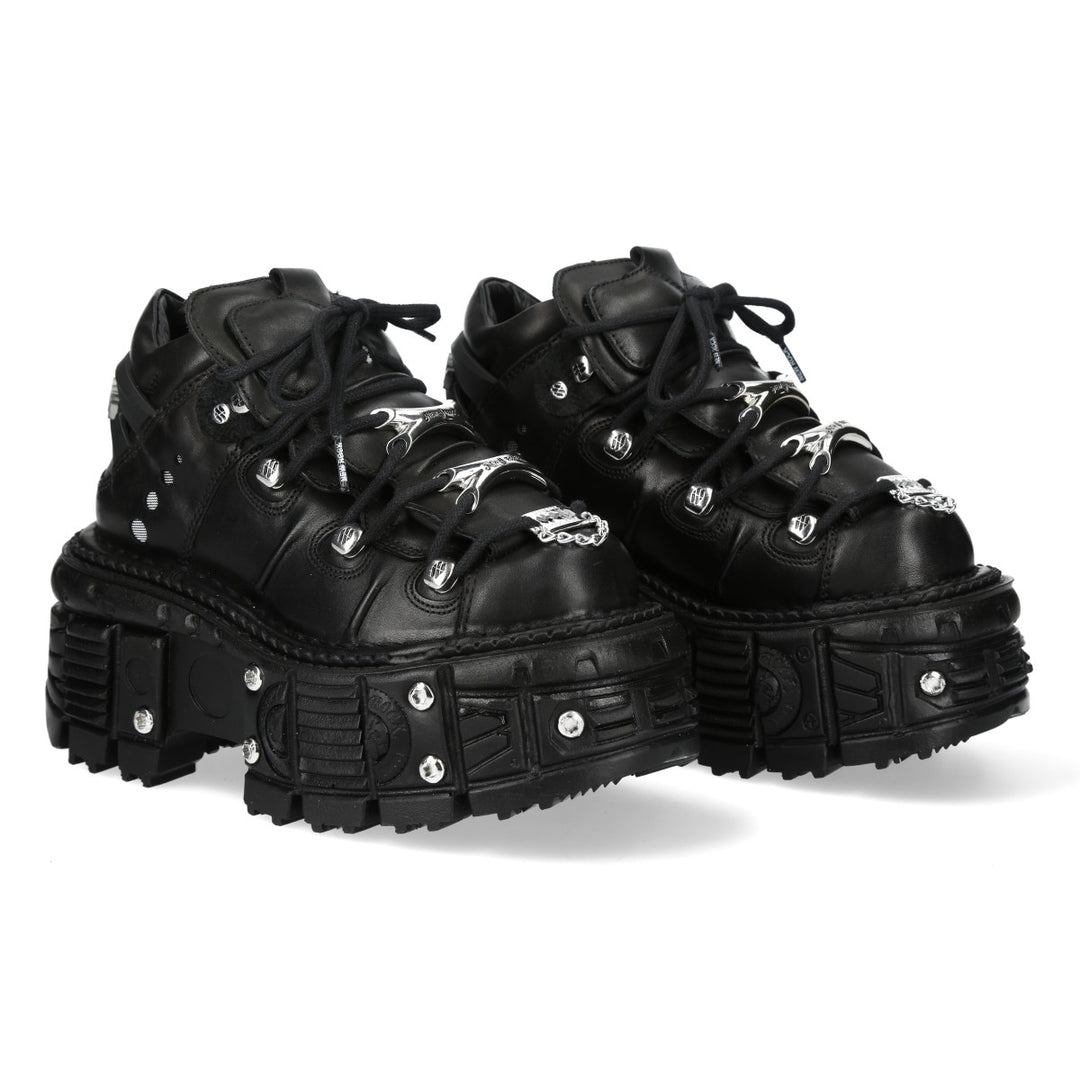 New Rock - Metallic Ankle Boot M-TANK106-C5