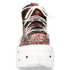 New Rock - Metallic Ankle Boot M-TANK106B-C3