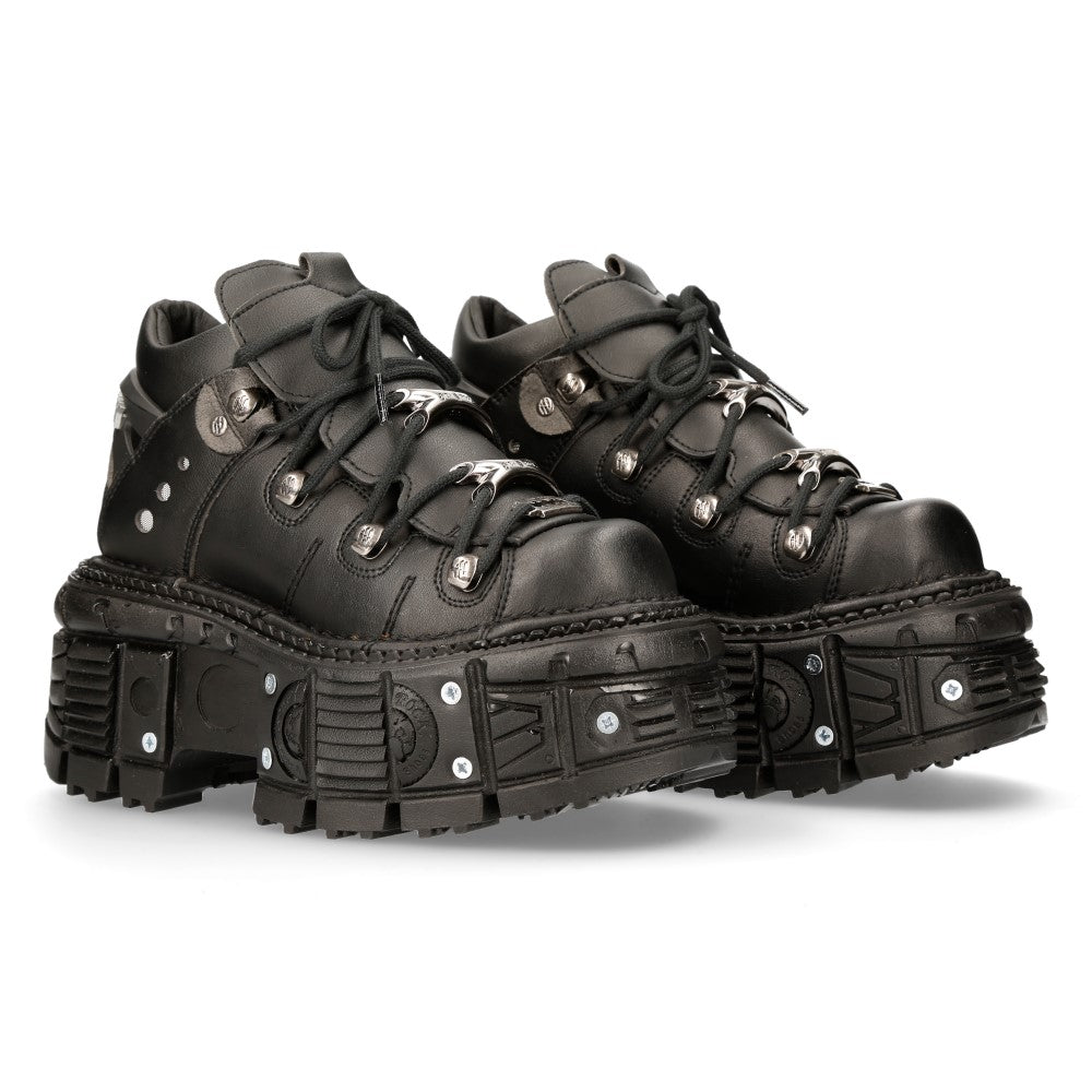 New Rock - Metallic Ankle Boot M-TANK106N-V2