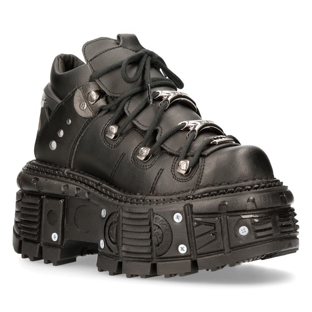 New Rock - Metallic Ankle Boot M-TANK106N-V2