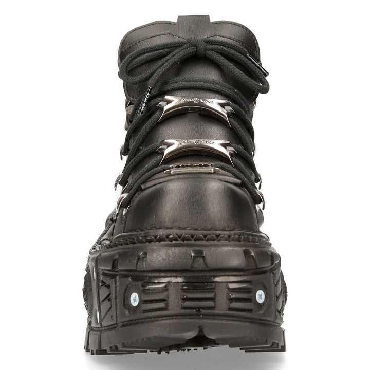 New Rock - Metallic Ankle Boot M-TANK106N-V2