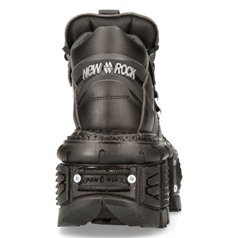 New Rock - Metallic Ankle Boot M-TANK106N-V2