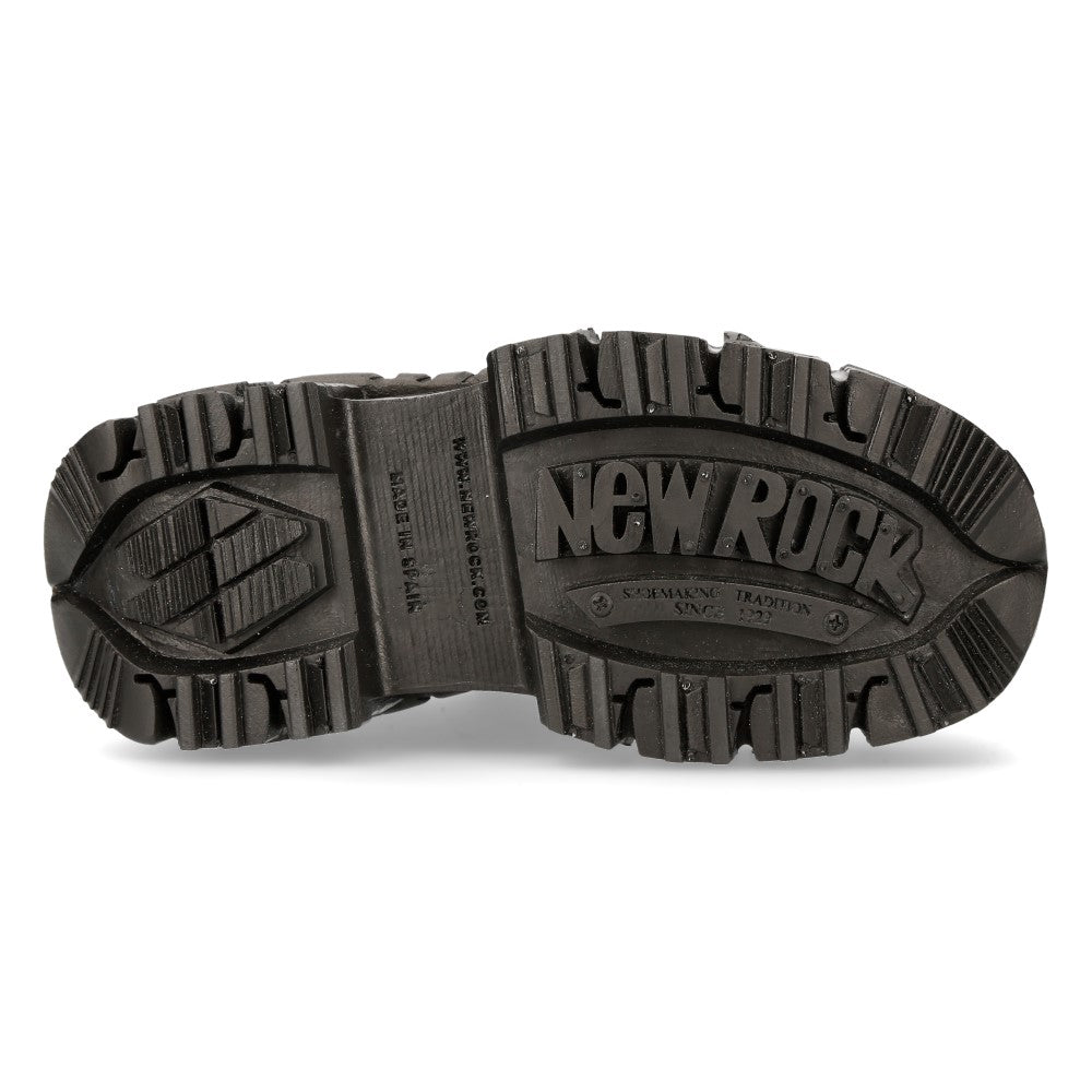 New Rock - Metallic Ankle Boot M-TANK106N-V2