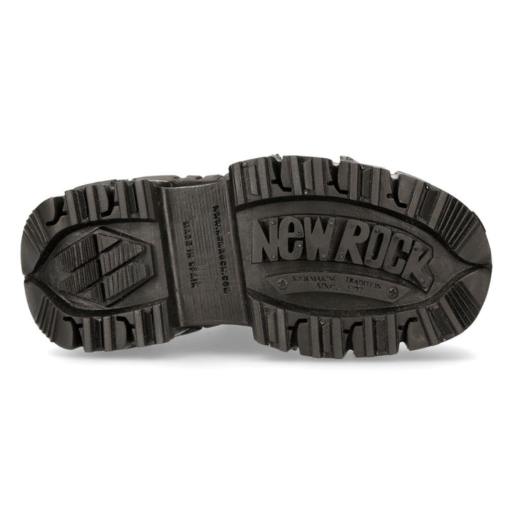 New Rock - Metallic Ankle Boot M-TANK106N-V2