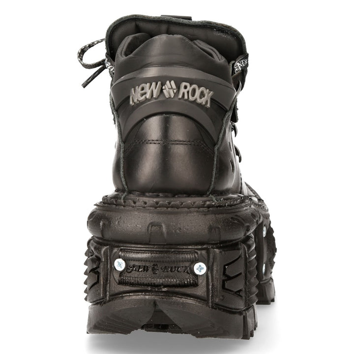 New Rock - Metallic Ankle Boot M-TANK106NLACE-C1