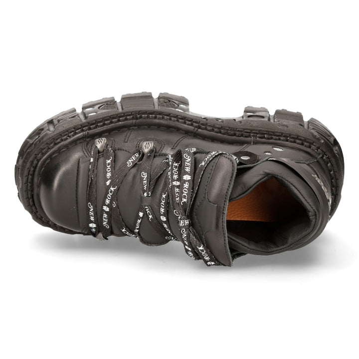 New Rock - Metallic Ankle Boot M-TANK106NLACE-C1