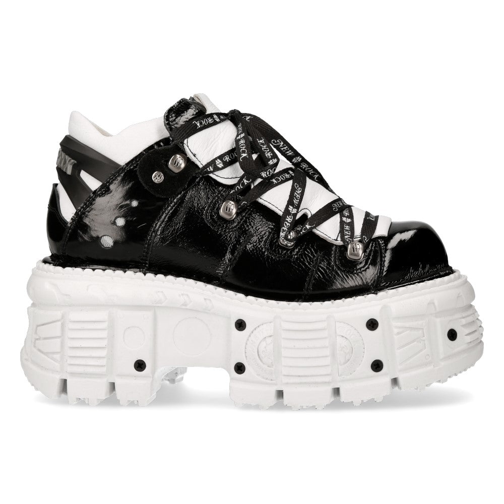 New Rock - Metallic Ankle Boot M-TANK106NLACE-C6