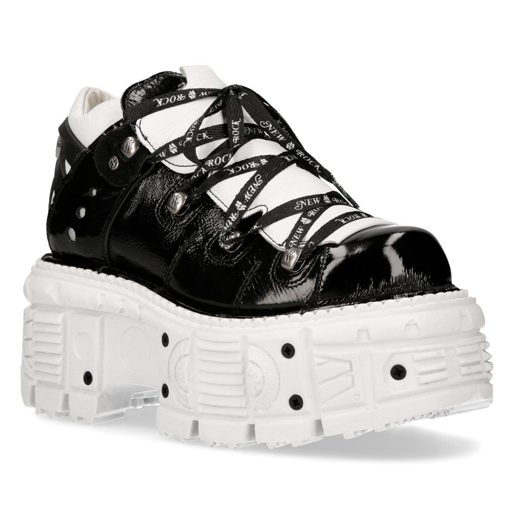 New Rock - Metallic Ankle Boot M-TANK106NLACE-C6