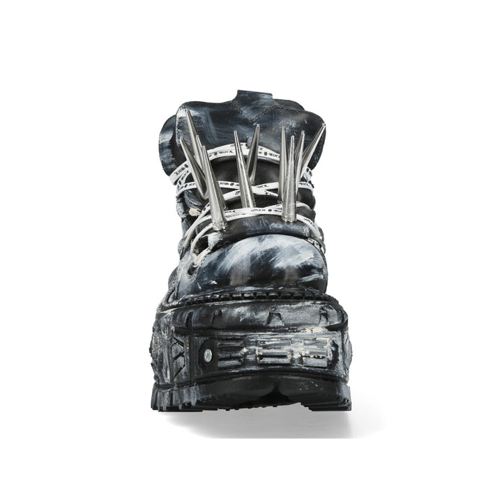 New Rock - Metallic Ankle Boot M-TANK106P-C1