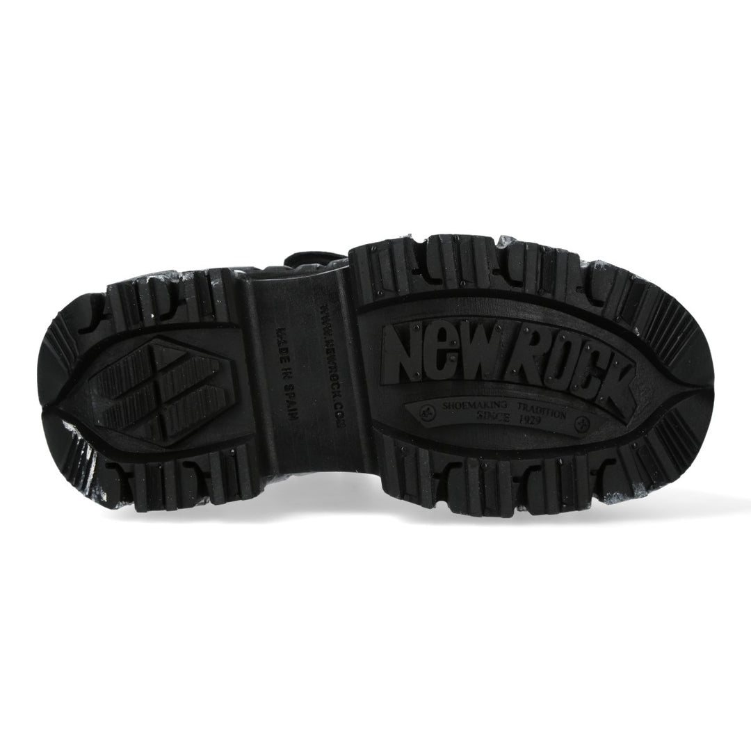 New Rock - Metallic Ankle Boot M-TANK106P-C1