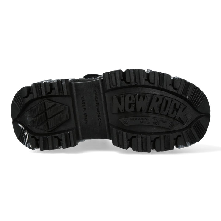 New Rock - Metallic Ankle Boot M-TANK106P-C1